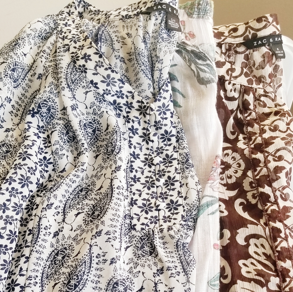 3👚👚👚 Zac Rachel Blouses